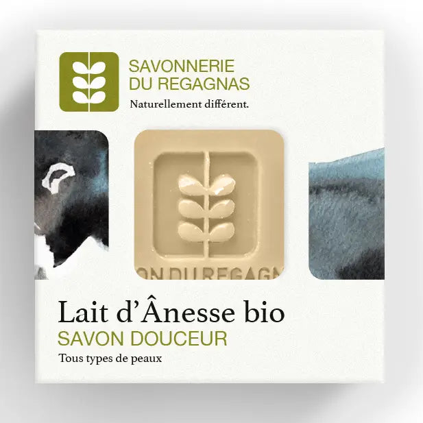 Savon au lait d'Anesse - Apaise la peau des irritations