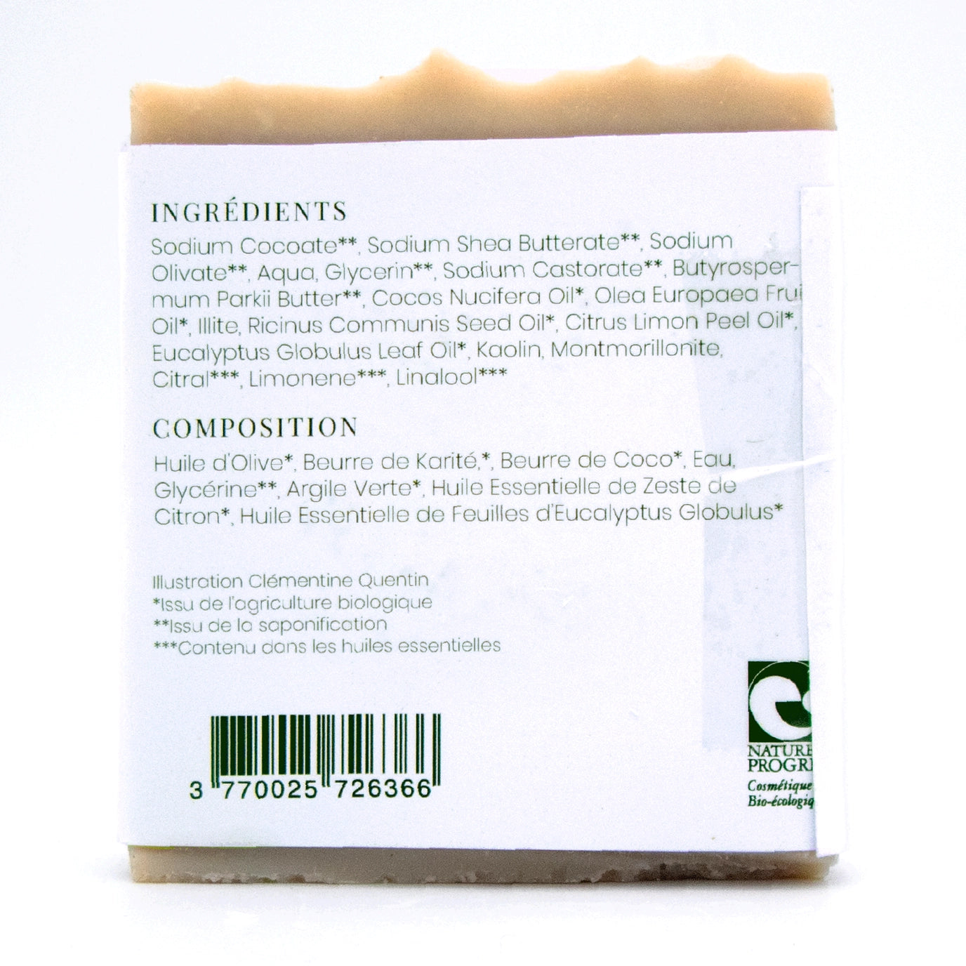 Le savon de Leni - savon surgras