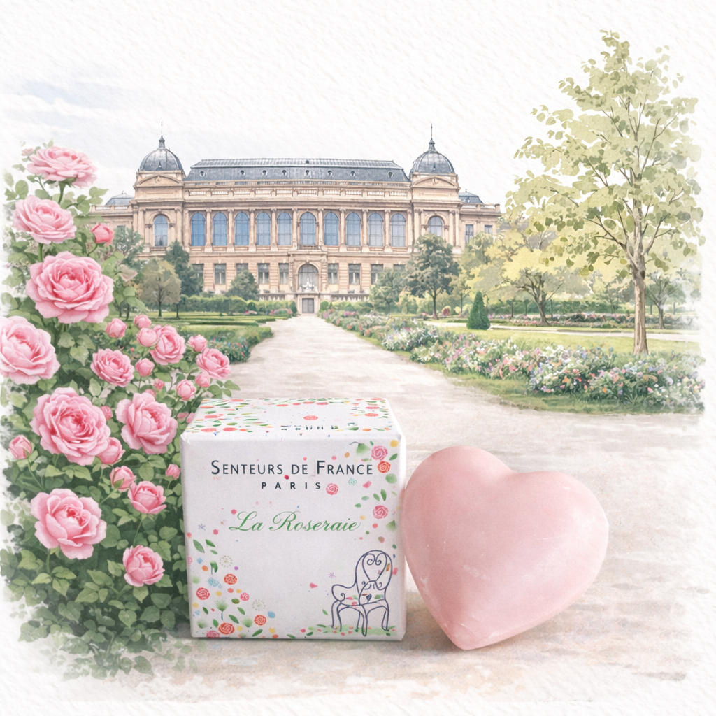 La roseraie - Savon parfumé à la rose